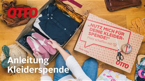 kleiderspende im paket otto.